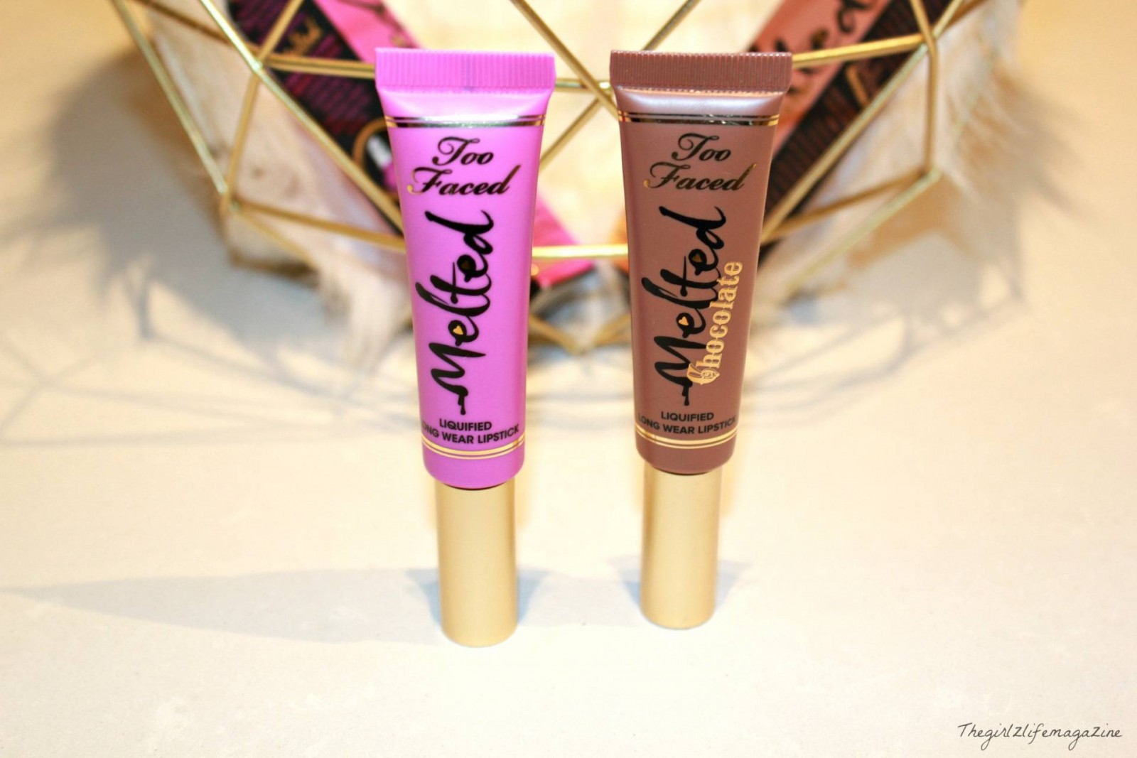 Melted et Melted Chocolate de Too Faced: les rouges à lèvres qui sentent bon les friandises