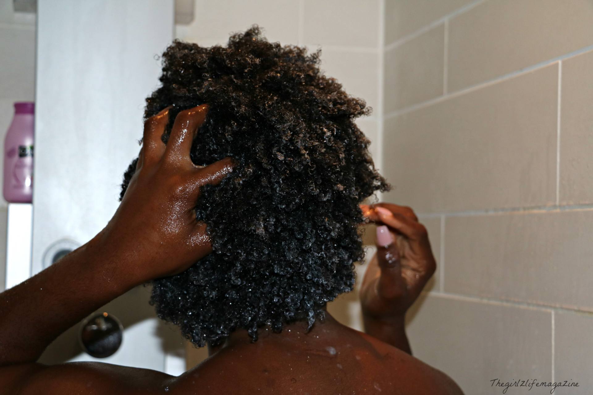 Low Shampoo pour cheveux crepus